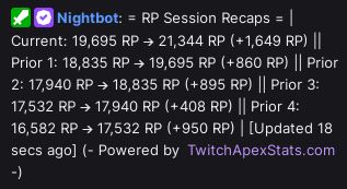Rank Session Recap
